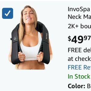 Black Neck Massager